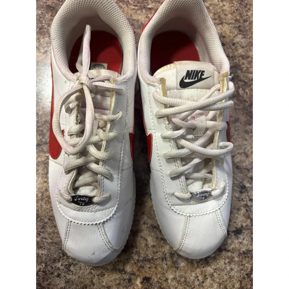 Nike Cortez Basic SL White Red Blue Youth Sneakers 904764-103 Size 6Y